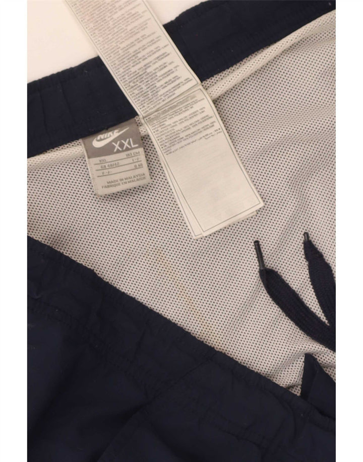 Nike Mens Swimming Shorts 2XL Navy Blue Polyester
