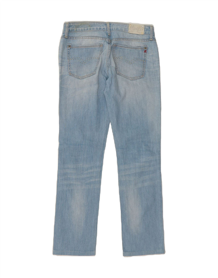 REPLAY Womens Straight Jeans W29 L29 Blue Vintage Replay and Second-Hand Replay from Messina Hembry 