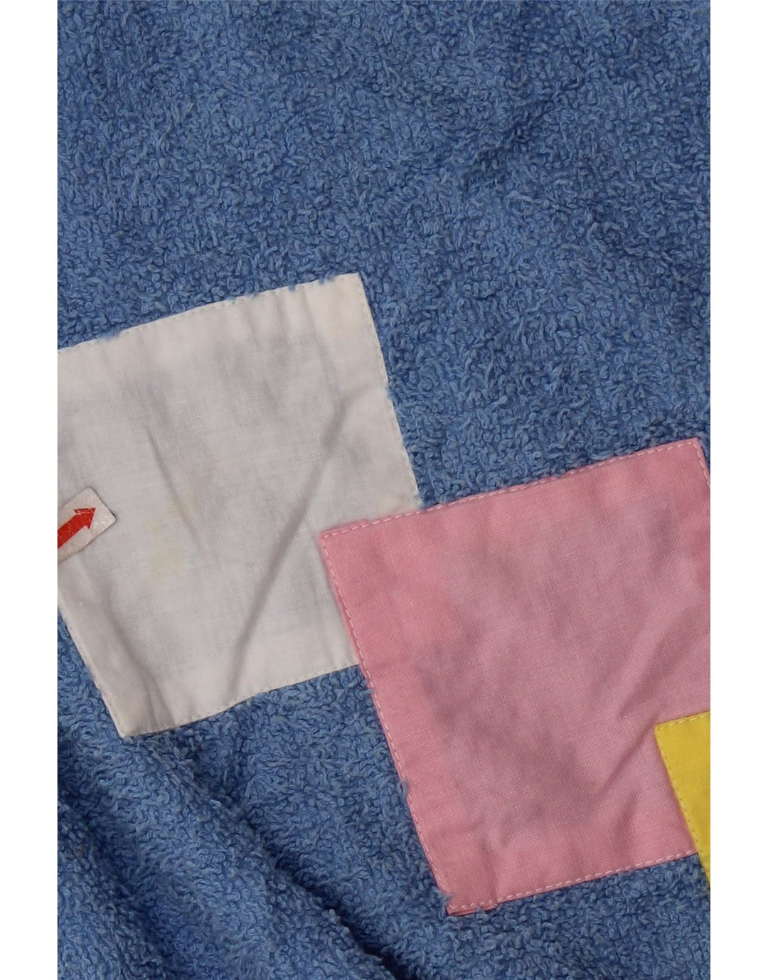 VINTAGE Womens Boat Neck Jumper Sweater UK 16 Large Blue Colourblock