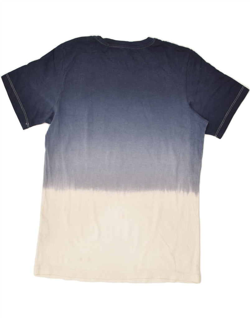 JACK & JONES Boys Graphic T-Shirt Top 15-16 Years Navy Blue Colourblock | Vintage Jack & Jones | Thrift | Second-Hand Jack & Jones | Used Clothing | Messina Hembry 