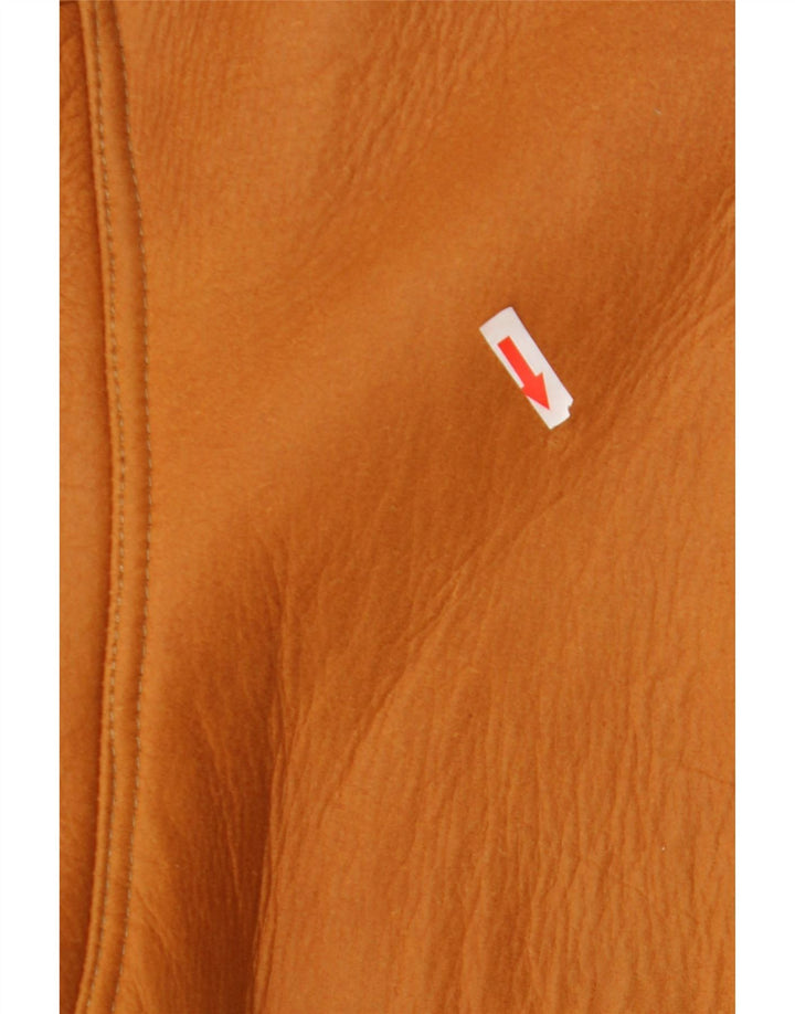 Vintage Mens Shearling Jacket IT 48 Medium Brown