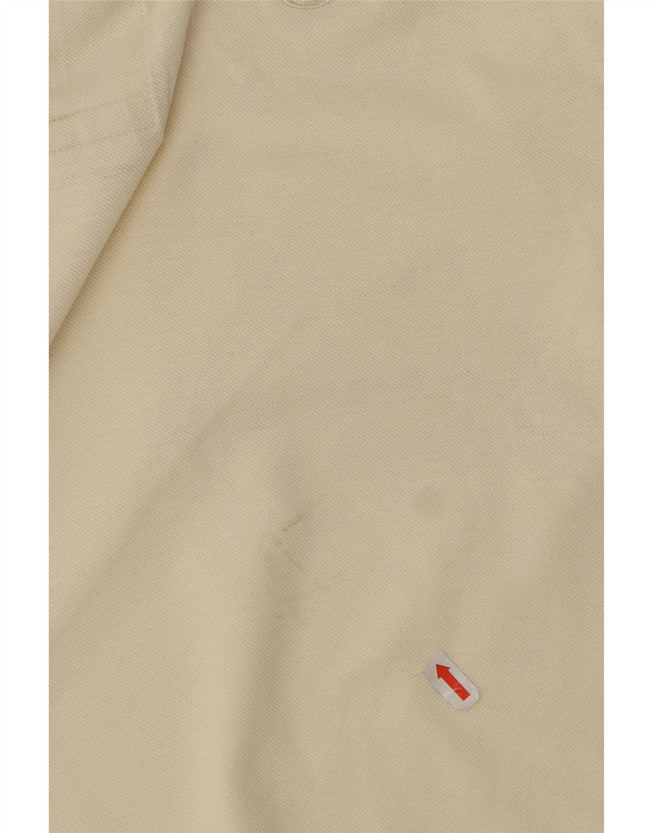 Sergio Tacchini Mens Polo Shirt Medium Off White