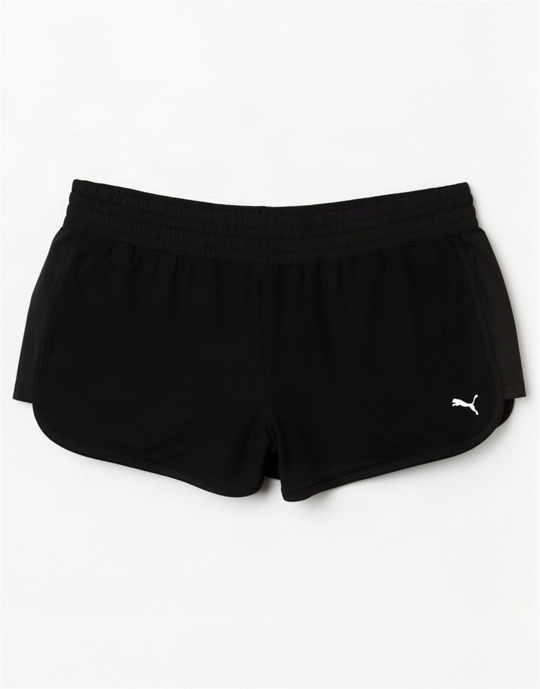 Puma Womens Sport Shorts UK 12 Medium Black Polyester