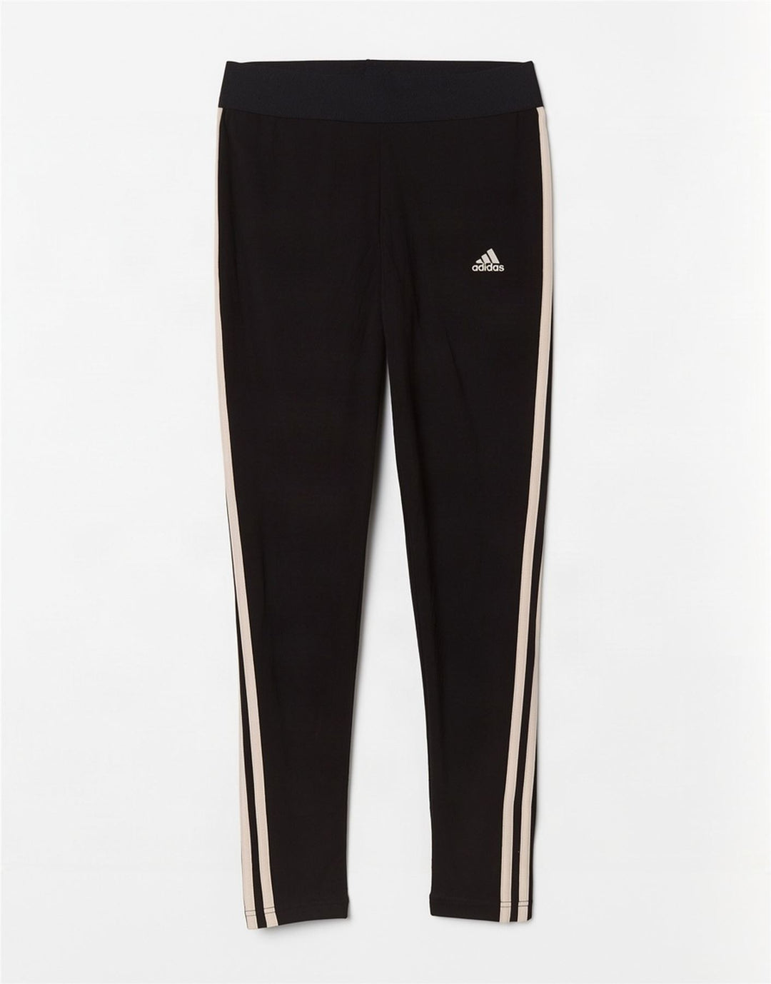 Adidas Womens Leggings UK 12/14 Medium Black Cotton