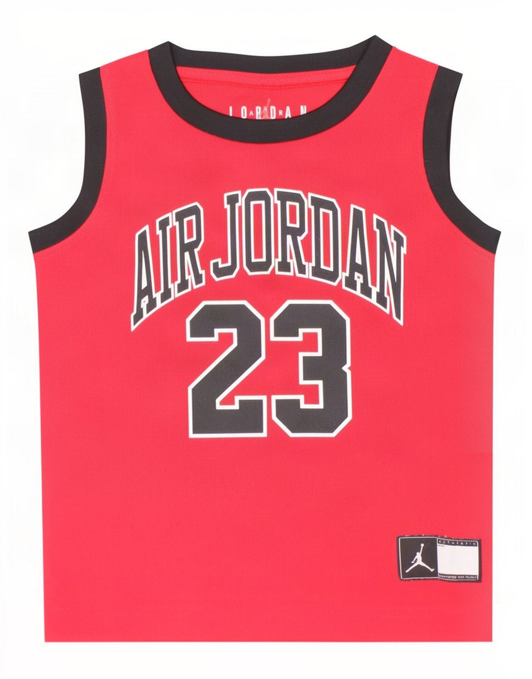 Jordan Boys Graphic Vest Top 2-3 Years Red Polyester