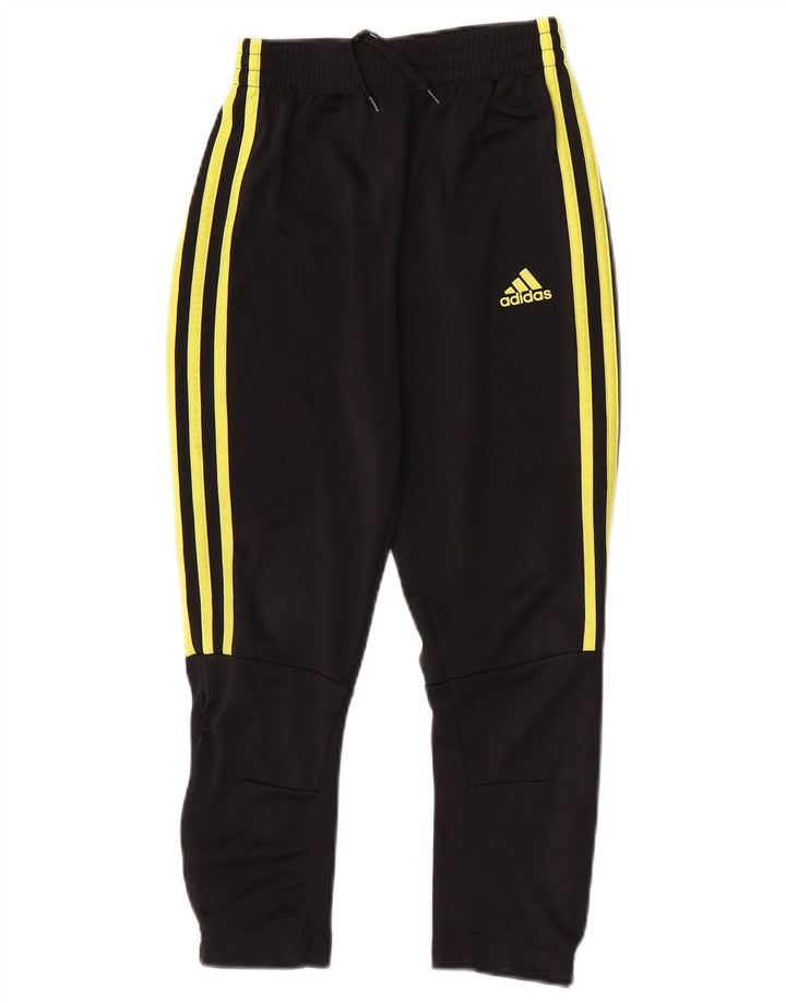 Adidas Boys Tracksuit Trousers 9-10 Years  Black Polyester