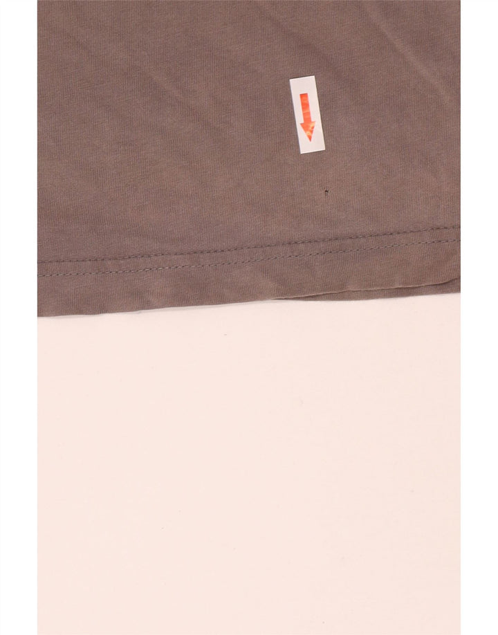Puma Mens T-Shirt Top Small Grey Cotton
