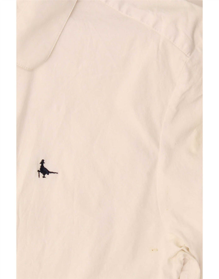 Jack Wills Mens Shirt Large White Cotton