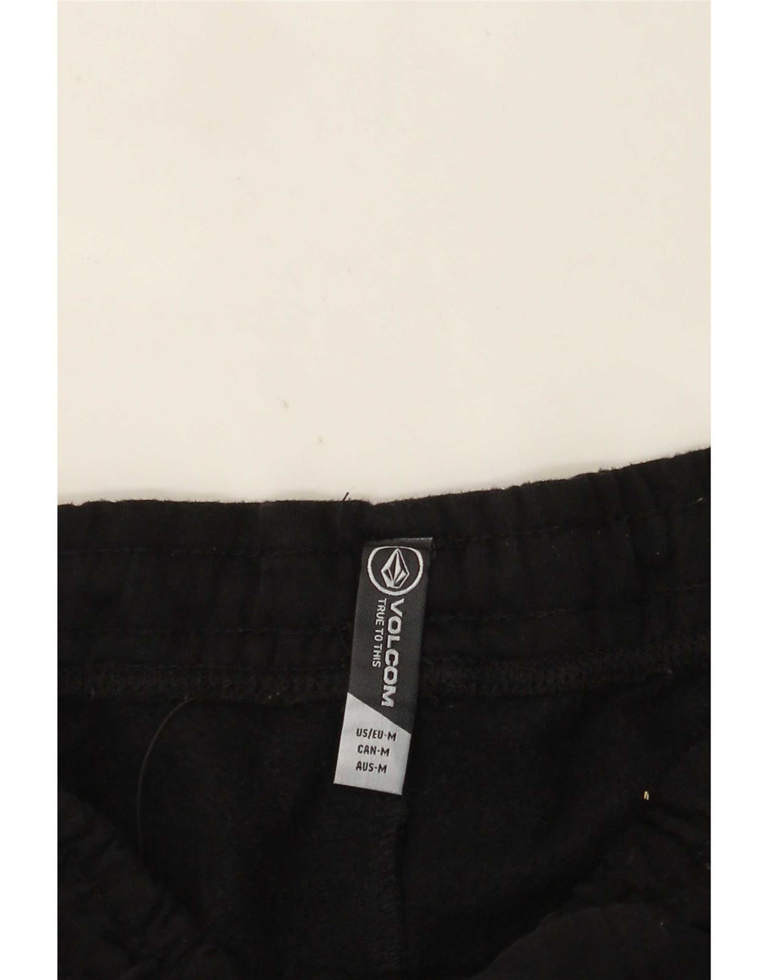 Volcom Womens Graphic Tracksuit Trousers Joggers UK 14 Medium  Black