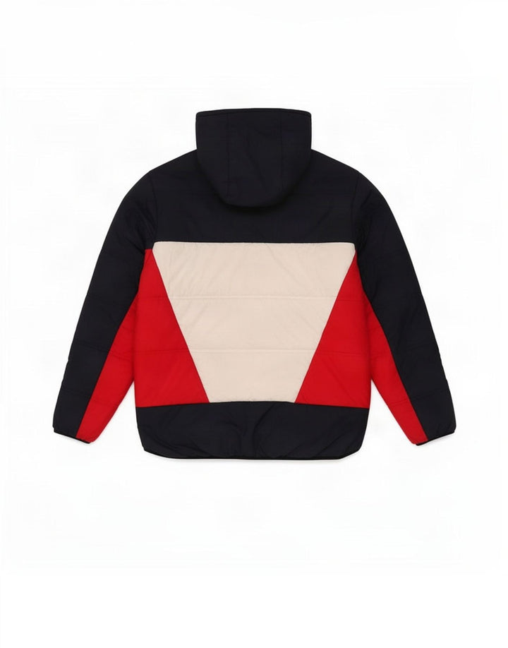 Tommy Hilfiger Mens Padded Jacket UK 38 Medium Multicoloured Colourblock