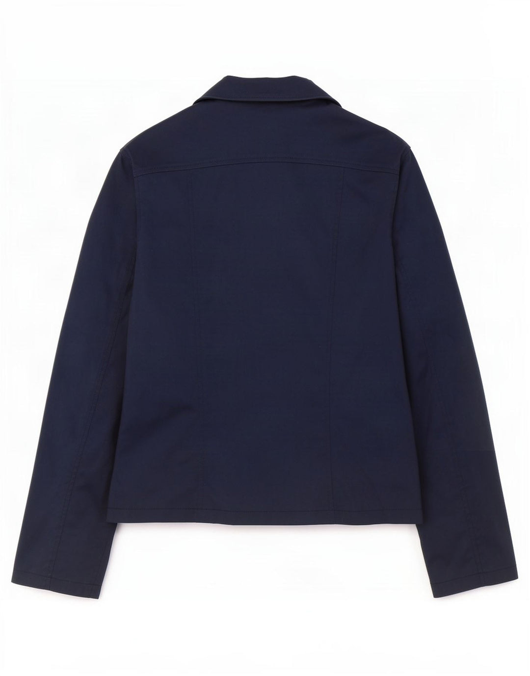 Stefanel Womens Utility Jacket UK 14 Medium Navy Blue Polyamide