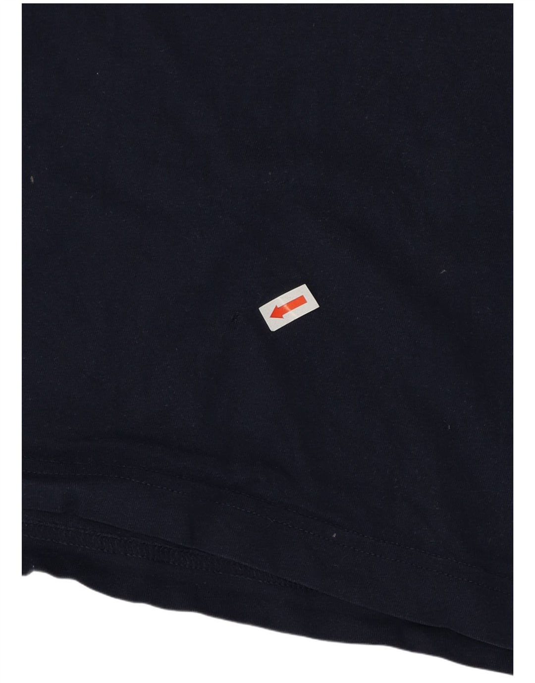 Reebok Mens Graphic T-Shirt Top Large Navy Blue Cotton
