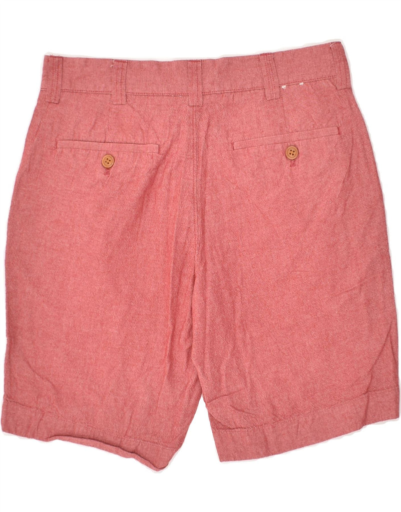 J. CREW Mens Gramercy Chino Shorts W29 Small Pink Cotton | Vintage J. Crew | Thrift | Second-Hand J. Crew | Used Clothing | Messina Hembry 