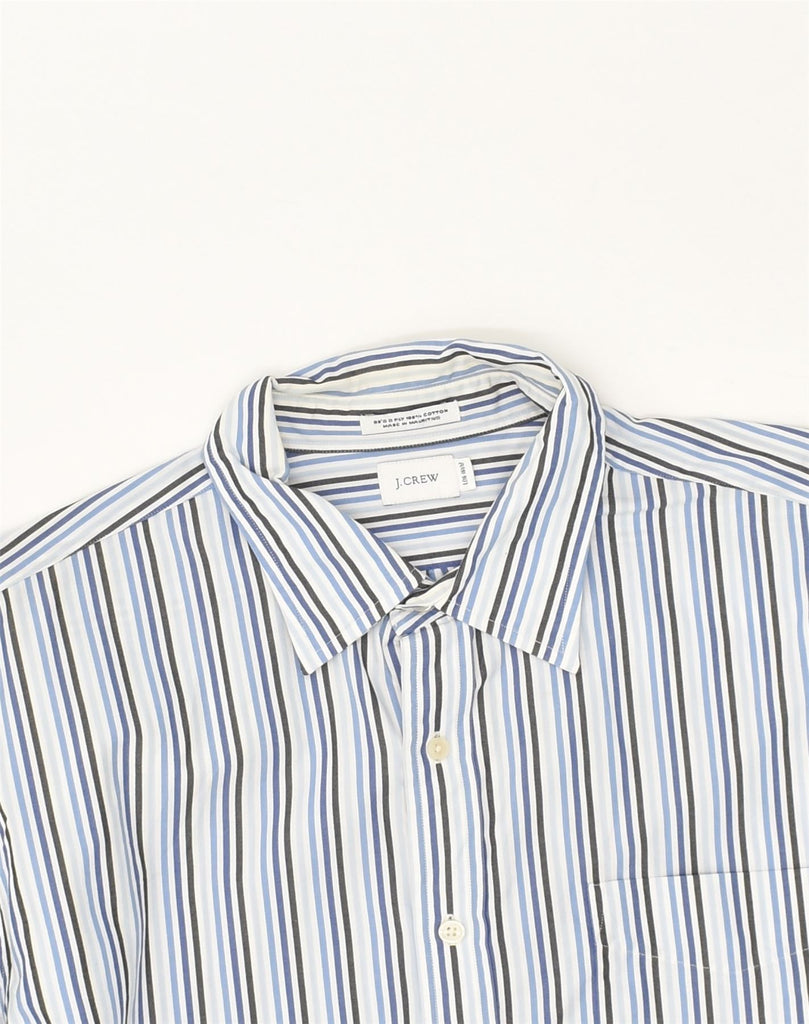 J. CREW Mens Shirt Size 16-16 1/2 Large Multicoloured Striped Cotton | Vintage J. Crew | Thrift | Second-Hand J. Crew | Used Clothing | Messina Hembry 