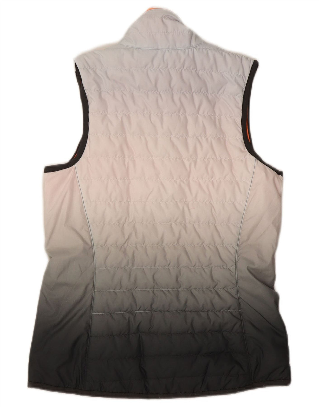Nike Womens Reversible Gilet UK 10 Small Orange Polyester