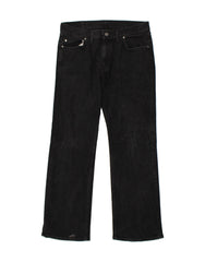 MUSTANG Mens Bootcut Jeans W34 L32 Black Cotton