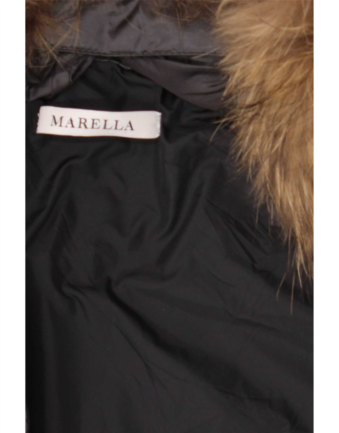 Marella Womens Padded Jacket UK 10 Small Grey Polyamide