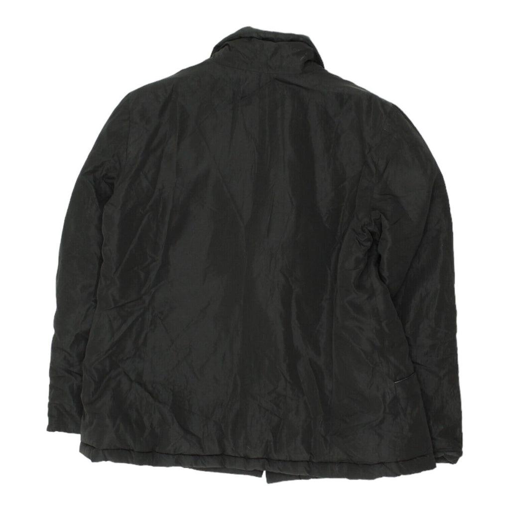 Gianfranco Ferre Womens Black Button Up Jacket | Vintage High End Designer VTG | Vintage Messina Hembry | Thrift | Second-Hand Messina Hembry | Used Clothing | Messina Hembry 