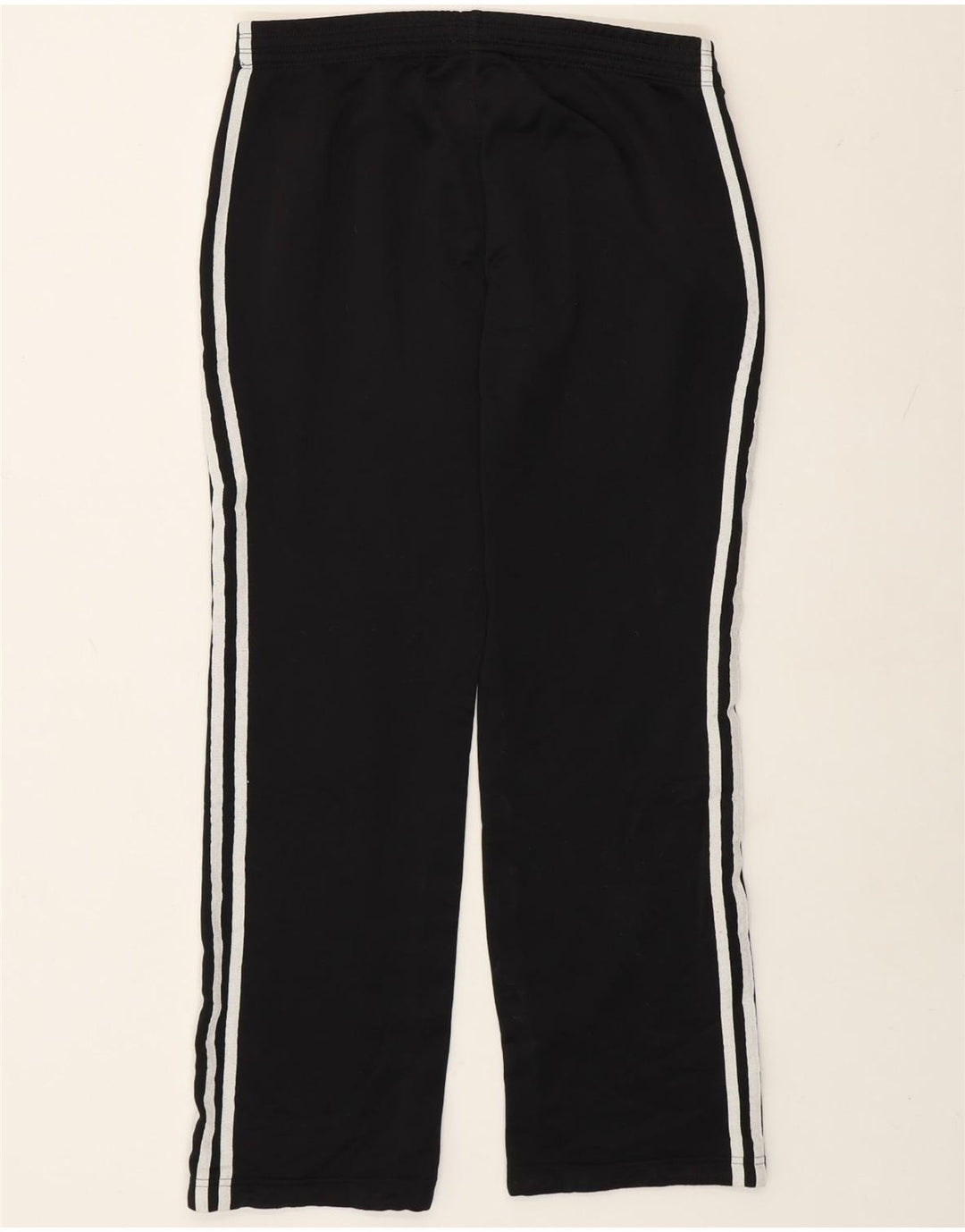 Adidas Womens Tracksuit Trousers UK 12/14 Medium Black Polyester