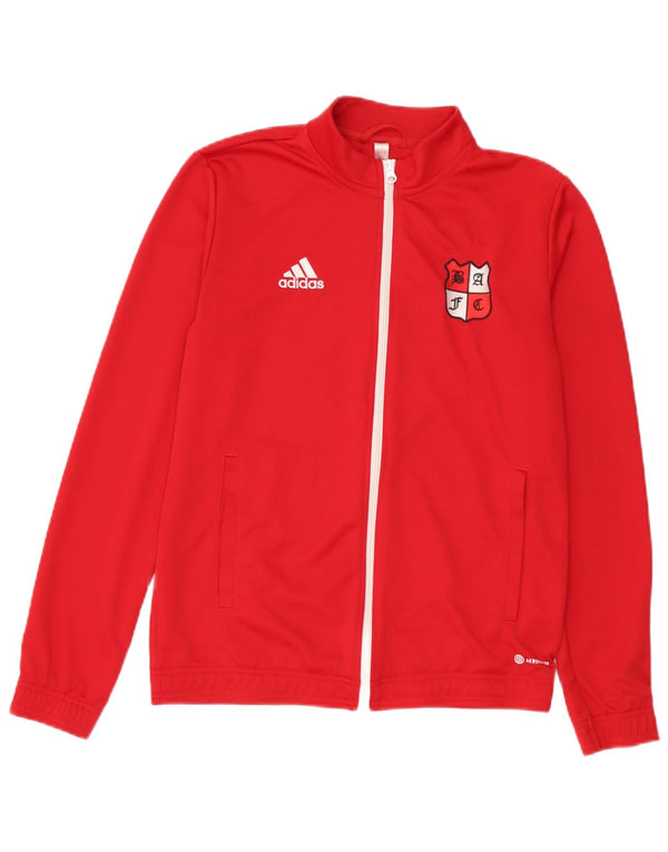 Adidas Mens Aeroready Graphic Tracksuit Top Jacket Medium Red Polyester