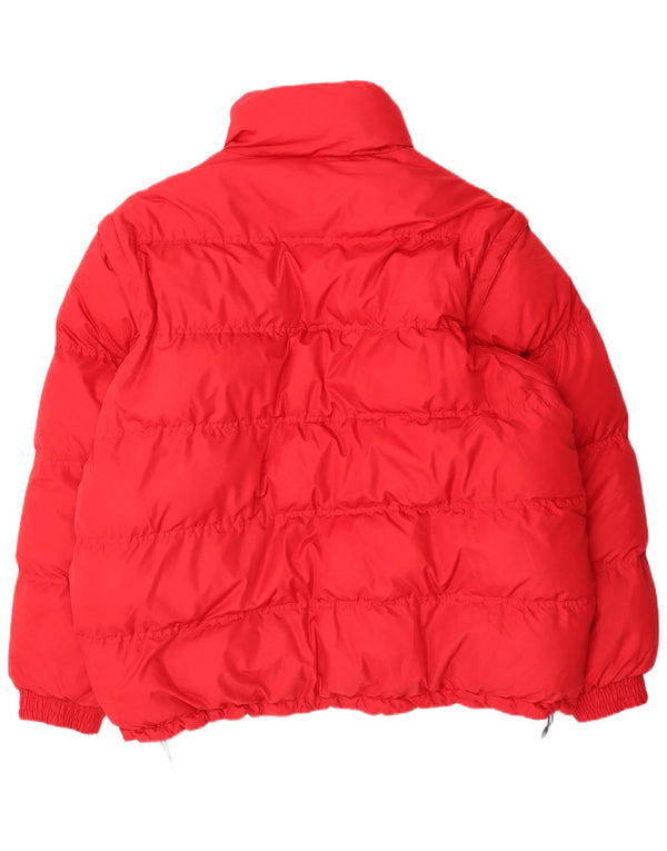 Explorer Mens Reversible Padded Jacket UK 44 2XL Red Polyester