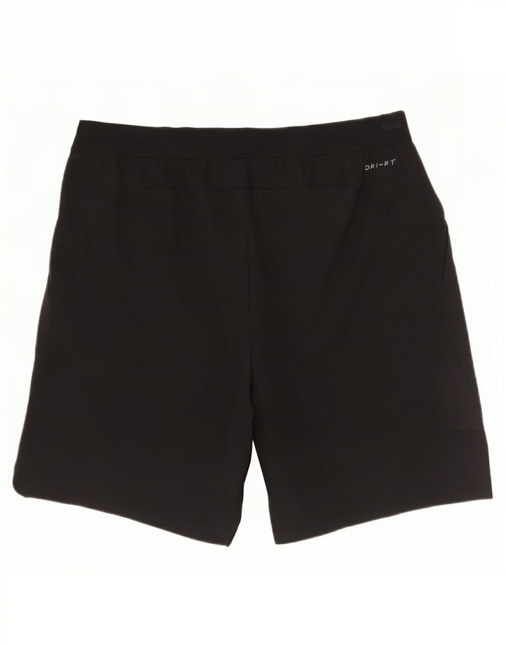 Nike Mens Dri Fit Cargo Sport Shorts Medium Black Polyester