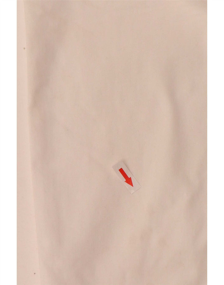 Guess Womens Slim Cropped Trousers W28 L25 White Cotton