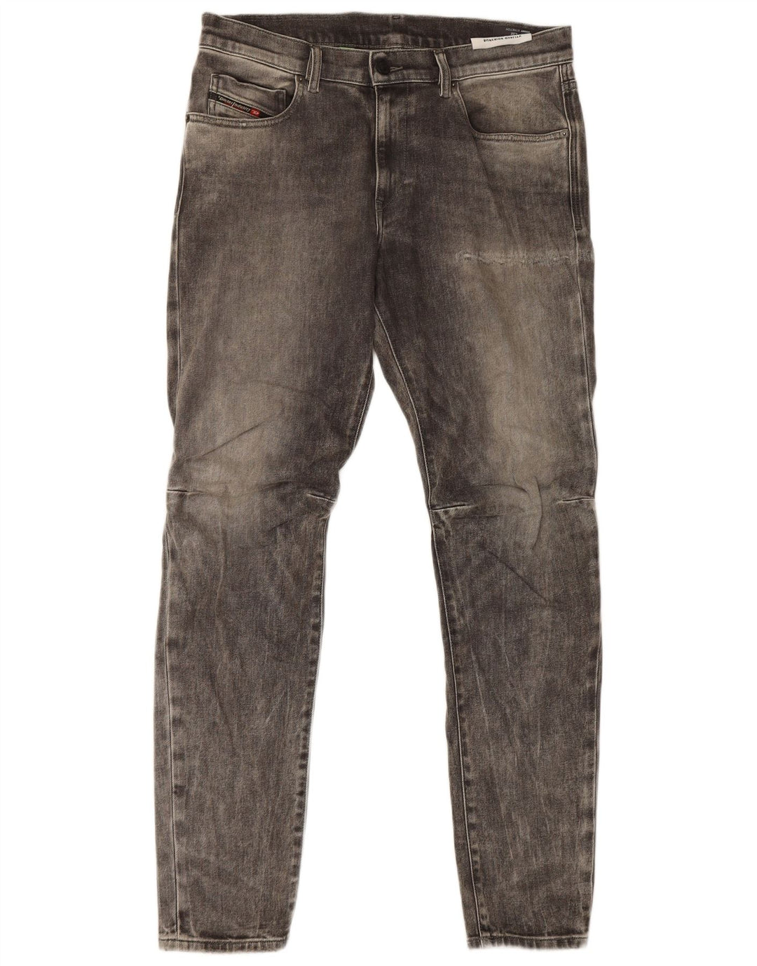 Diesel Mens D-Strukt Slim Jeans  W32 L32 Grey Cotton