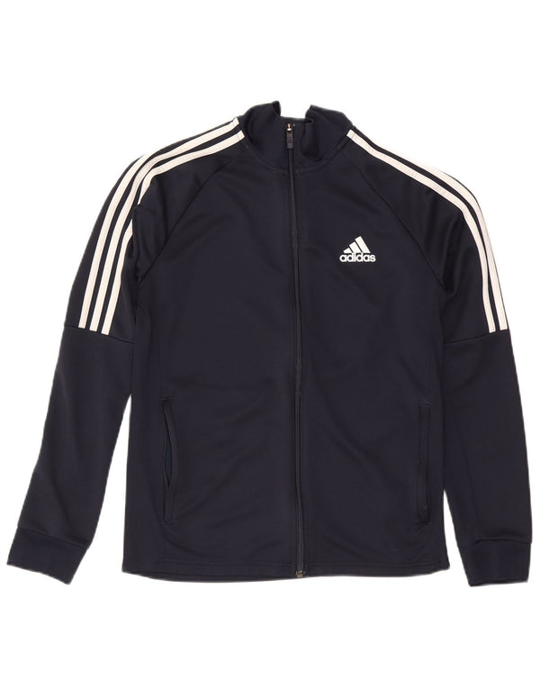 Adidas Mens Aeroready Tracksuit Top Jacket UK 40/42 Medium Navy Blue