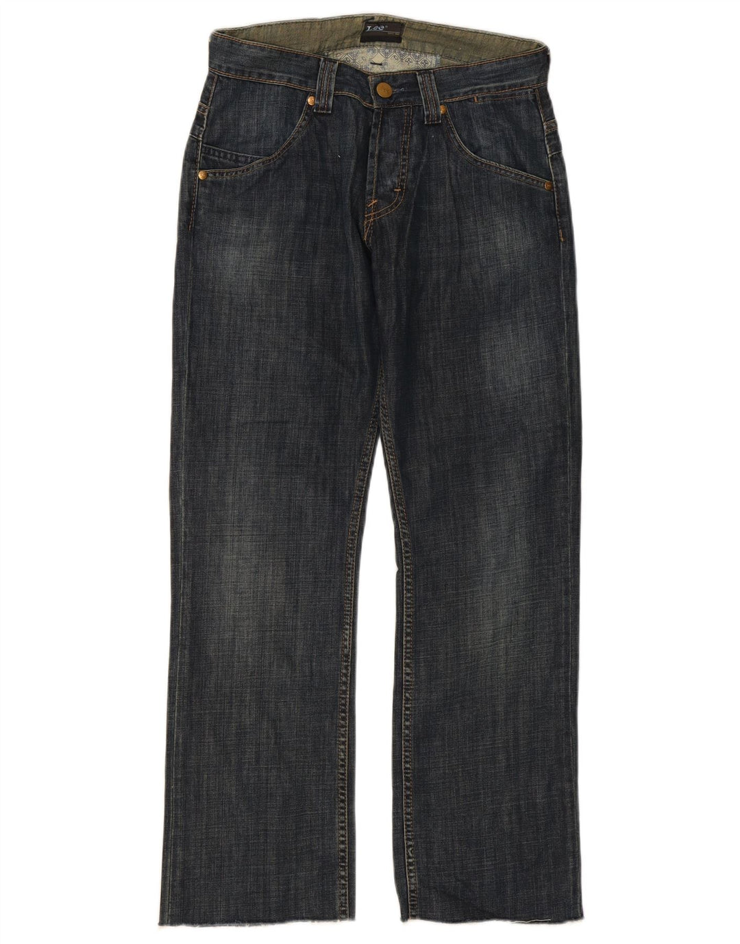 LEE Womens Knox Dart Straight Jeans W31 L29 Blue Cotton Vintage Lee and Second-Hand Lee from Messina Hembry 