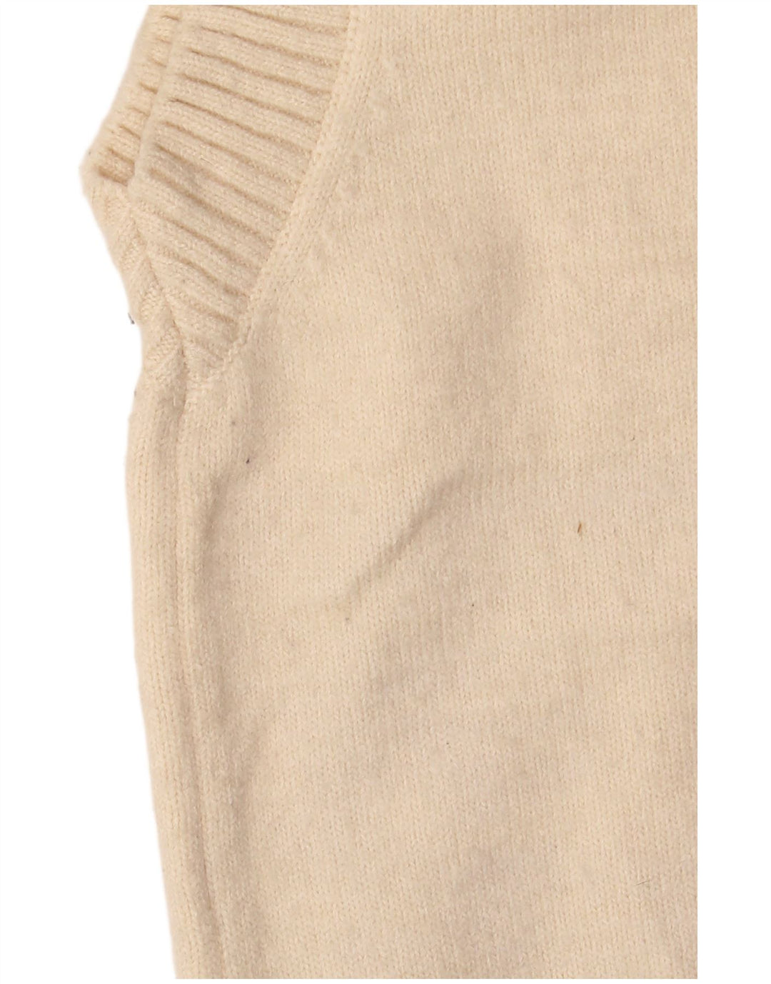 Zara Womens Crop Vest Tank Top UK 10 Small Beige