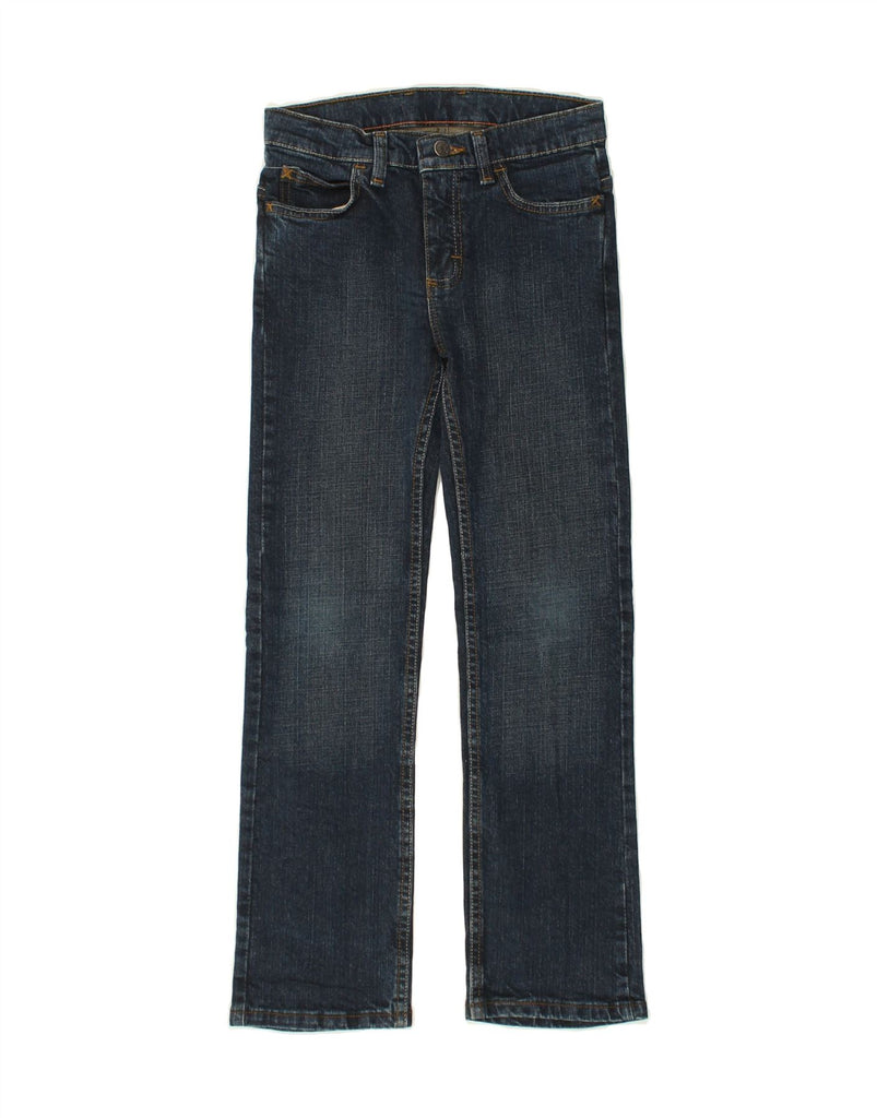 WRANGLER Boys Regular Bootcut Jeans 9-10 Years W26 L26  Navy Blue Cotton | Vintage Wrangler | Thrift | Second-Hand Wrangler | Used Clothing | Messina Hembry 