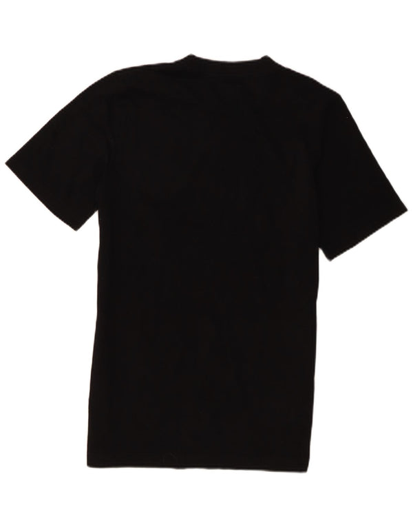 Hurley Boys Graphic T-Shirt Top 13-14 Years Black Cotton