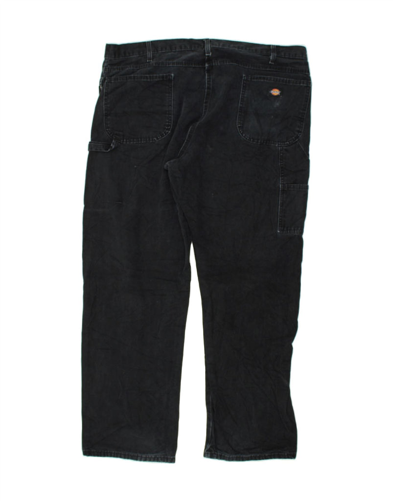 DICKIES Mens Straight Jeans W42 L32 Black Cotton | Vintage Dickies | Thrift | Second-Hand Dickies | Used Clothing | Messina Hembry 