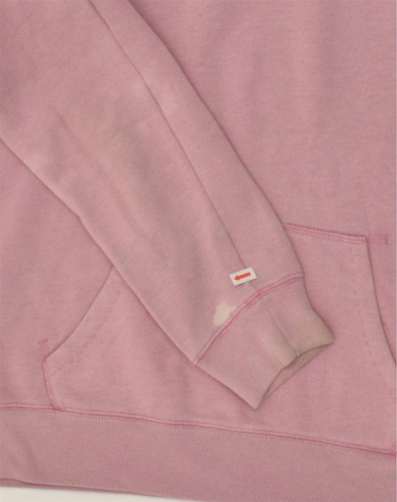 JACK WILLS Womens Hoodie Jumper UK 14 Large Pink Cotton | Vintage Jack Wills | Thrift | Second-Hand Jack Wills | Used Clothing | Messina Hembry 