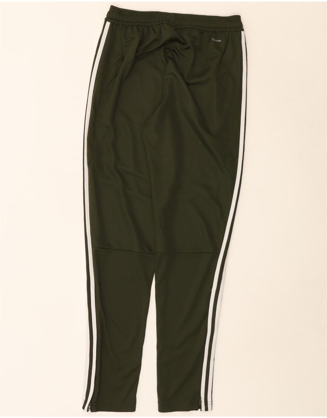 Adidas Boys Climacool Tracksuit Trousers 13-14 Years  Khaki Polyester