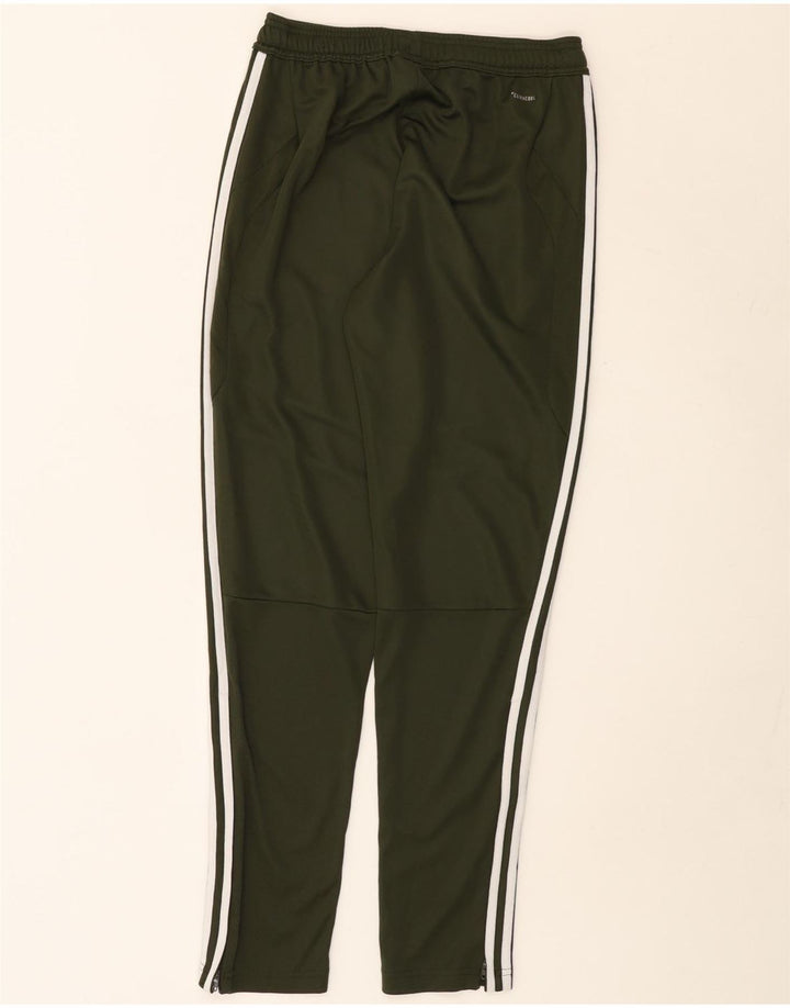 Adidas Boys Climacool Tracksuit Trousers 13-14 Years  Khaki Polyester