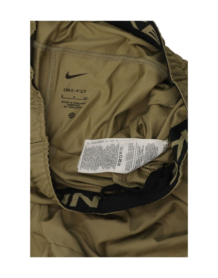 Nike Mens Dri Fit Sport Shorts Small Green Polyester