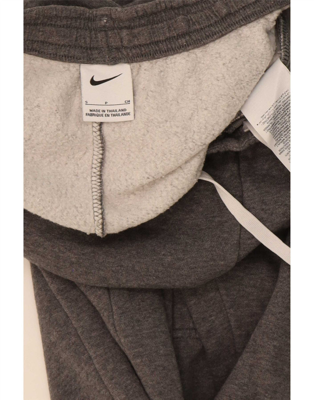 Nike Mens Tracksuit Trousers Joggers Small Grey Cotton