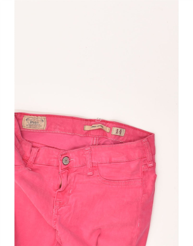 POLO RALPH LAUREN Girls Legging Skinny Jeans 13-14 Years W26 L27  Pink | Vintage Polo Ralph Lauren | Thrift | Second-Hand Polo Ralph Lauren | Used Clothing | Messina Hembry 