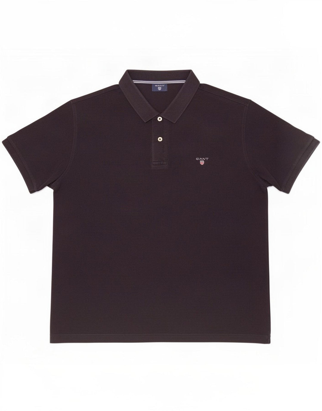 Gant Mens Polo Shirt XL Black Cotton