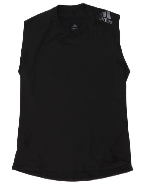 ADIDAS Mens Climacool Graphic Vest Top XL Black Polyester