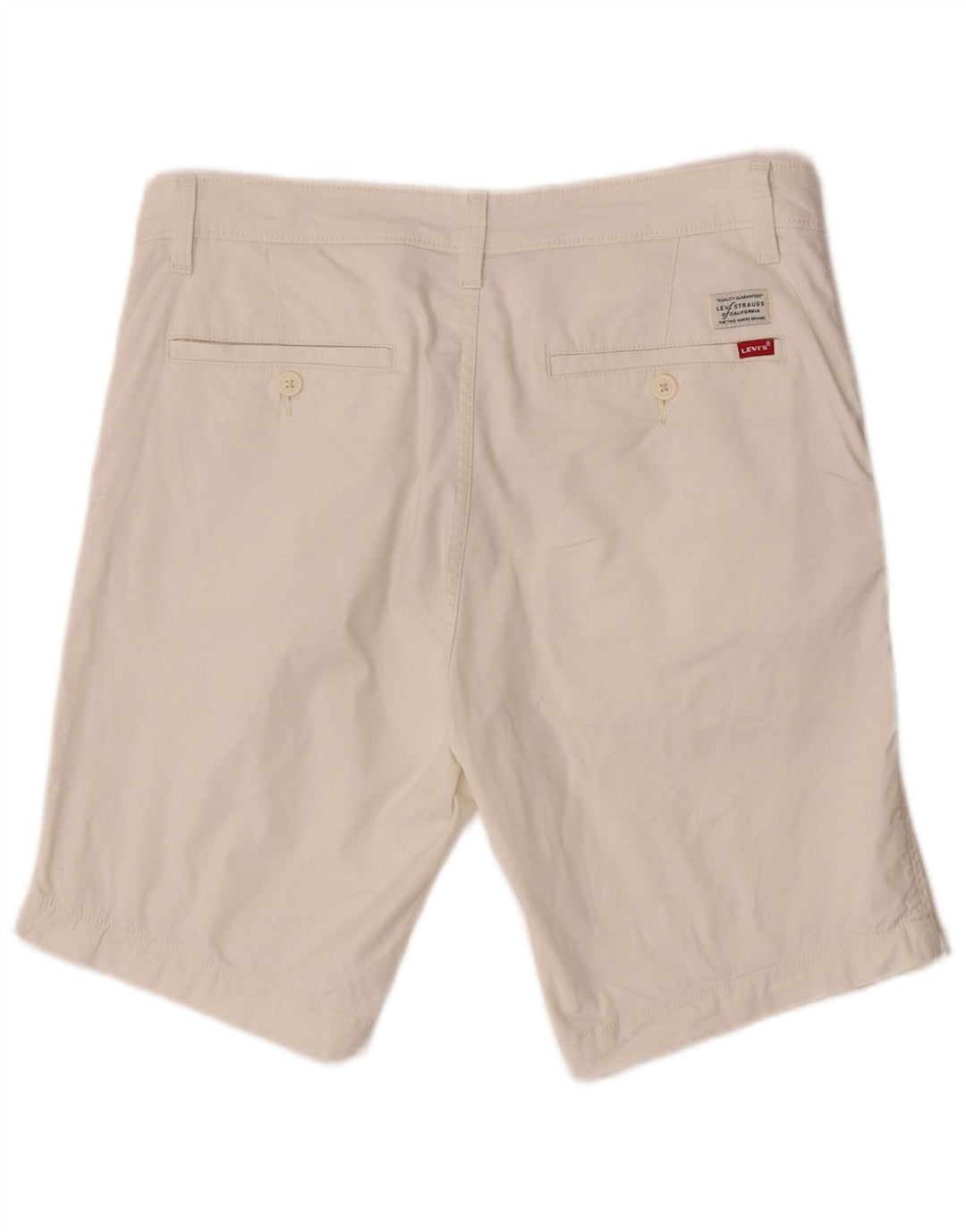 Levi's Mens Chino Shorts W32 Medium White Cotton