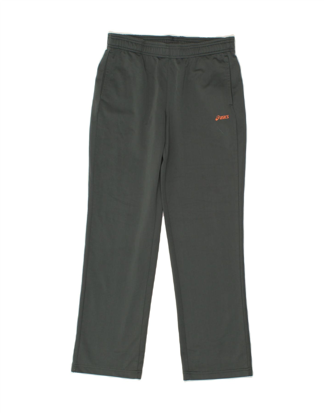 ASICS Boys Tracksuit Trousers 11-12 Years Grey Polyester Vintage Asics and Second-Hand Asics from Messina Hembry 