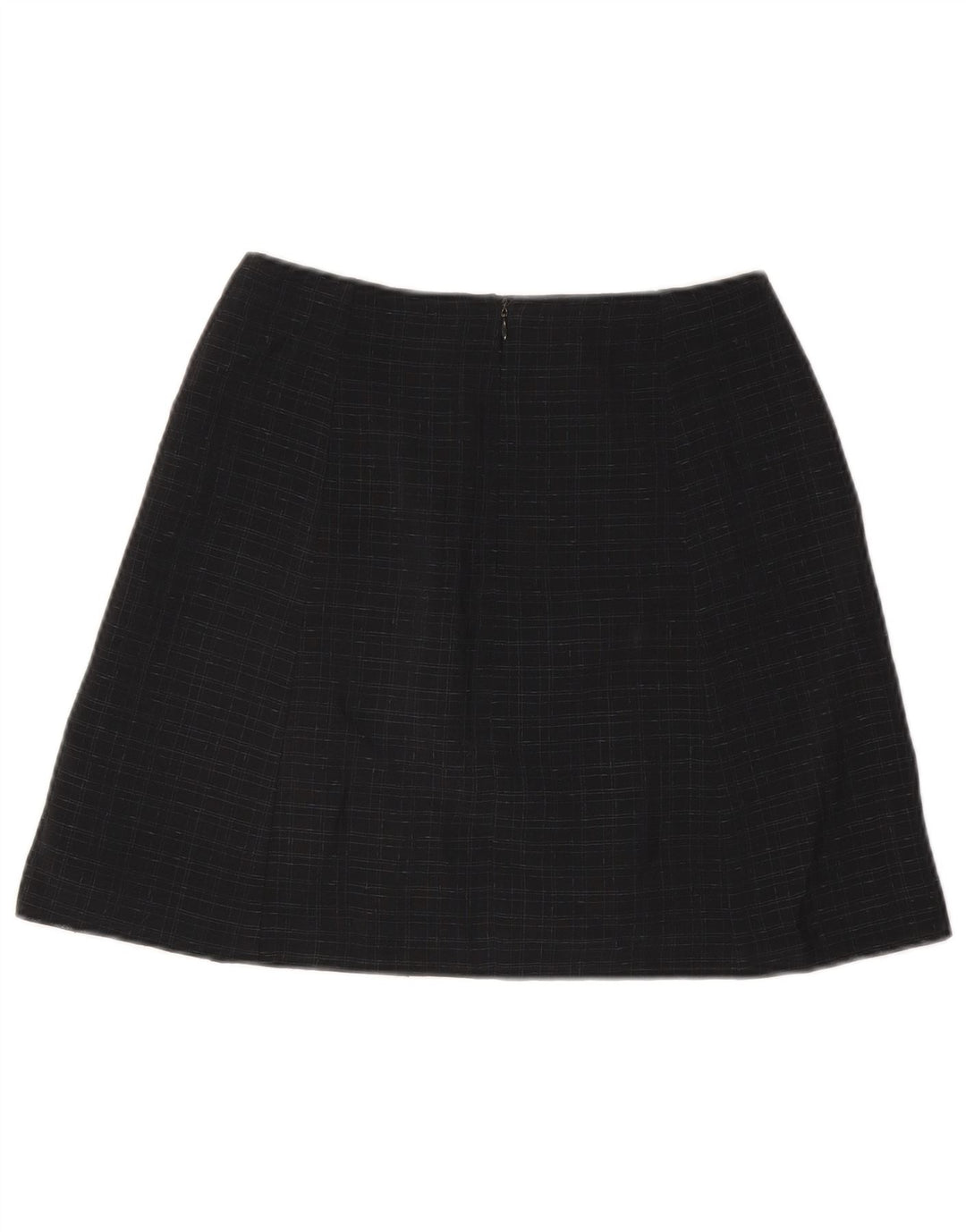 Emporio Armani Womens Mini Skirt W26 Small Black Check Classic
