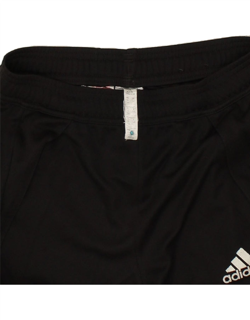 ADIDAS Boys Tracksuit Trousers 13-14 Years Black Polyester | Vintage Adidas | Thrift | Second-Hand Adidas | Used Clothing | Messina Hembry 