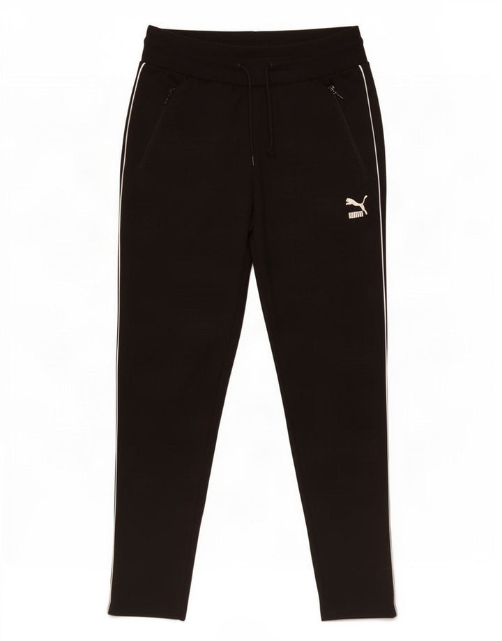 Puma Mens Tracksuit Trousers Medium Black Polyester