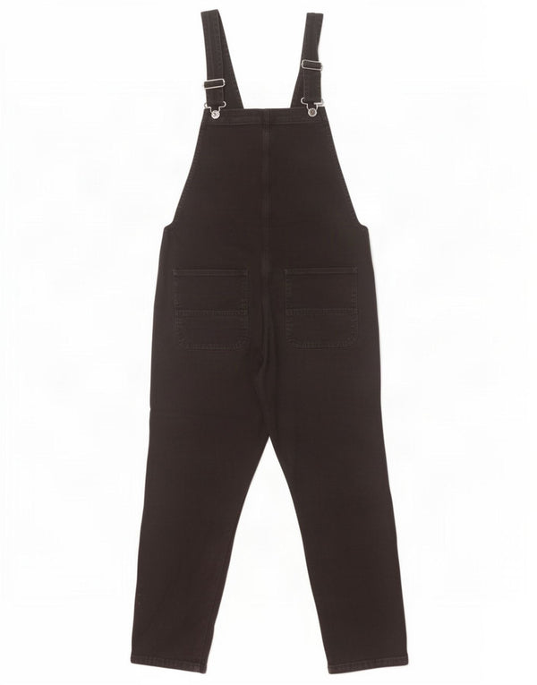 Carhartt Womens Slim Dungarees Trousers Medium W36 L27 Black Cotton