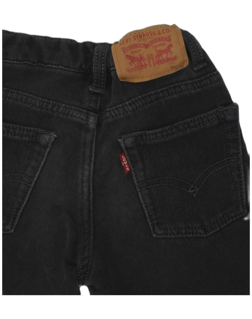 LEVI'S Boys 511 Straight Jeans 4-5 Years W22 L18 Black Cotton | Vintage Levi's | Thrift | Second-Hand Levi's | Used Clothing | Messina Hembry 