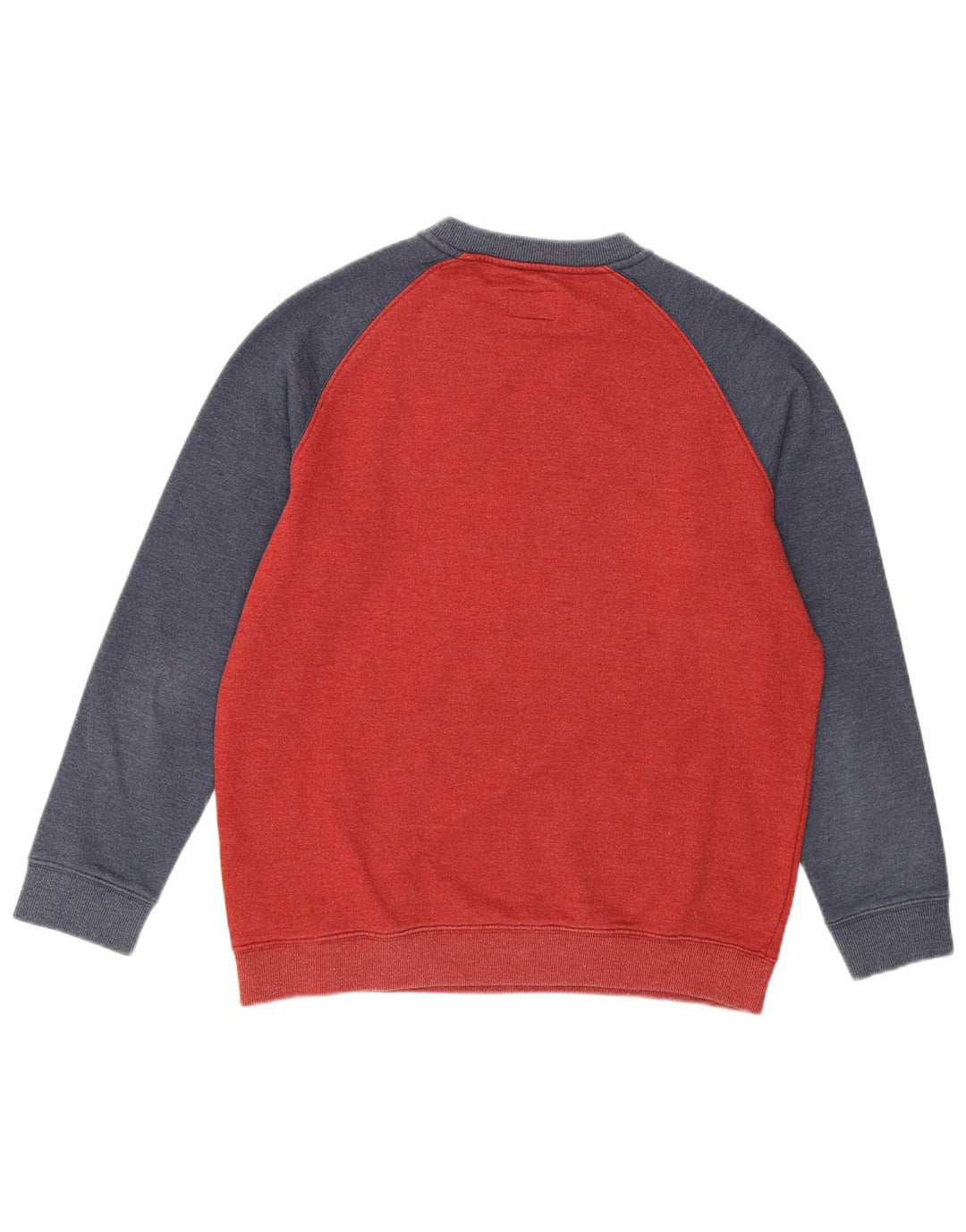 VANS Womens Sweatshirt Jumper UK 18 XL Red Colourblock Cotton